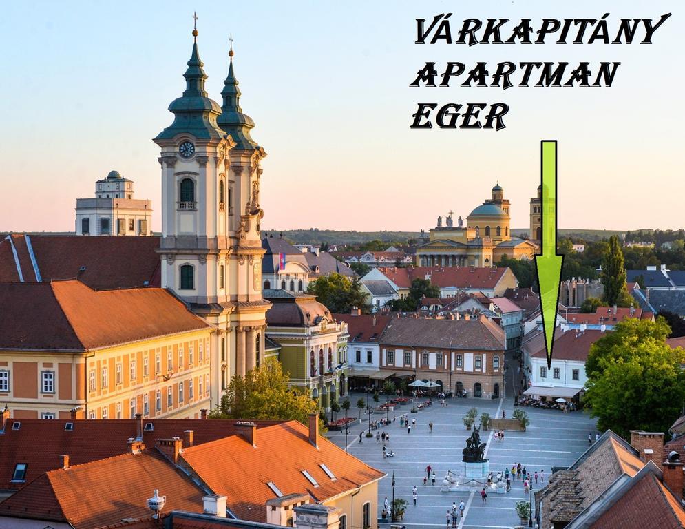 Varkapitany Apartman Eger Exteriér fotografie